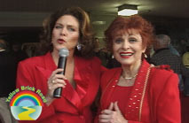 Dana Adkins interviewing Carol Lawrence